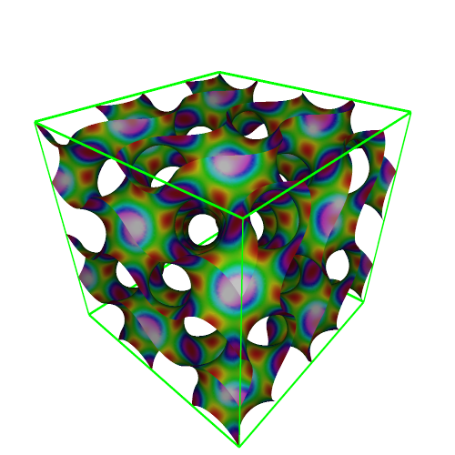 Gyroid_surface_with_Gaussian_curvature